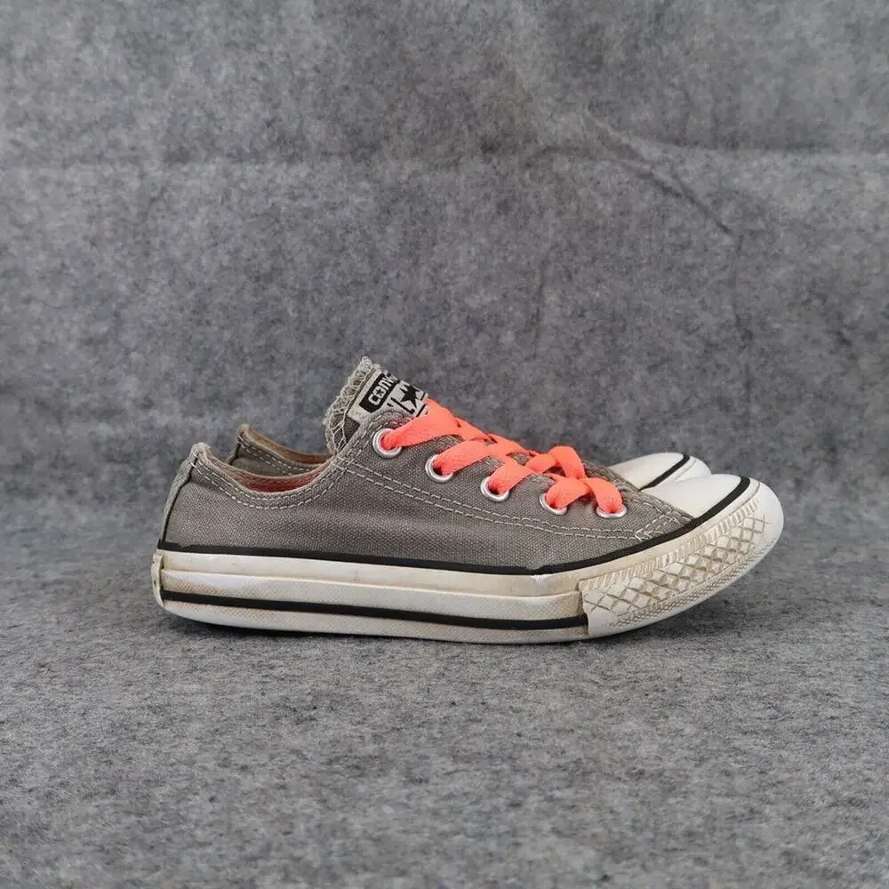 Converse Shoes Kids 13 Sneakers Chuck Taylor All Star Canvas Casual Active Grey